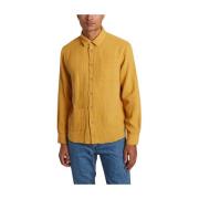 Bask in the Sun Casual Shirts Yellow, Herr