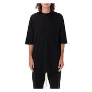 Rick Owens Svart Jumbo T-shirt Aw24 Black, Herr