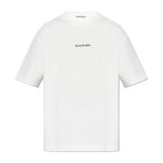 Acne Studios T-shirt med logotyp White, Herr