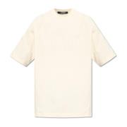 Jacquemus T-shirt `Typo` Beige, Herr