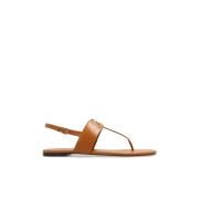 Tory Burch Lädersandaler Eleanor Brown, Dam