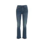 Mother Blå Jeans Aw24 Damkläder Blue, Dam