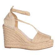 Corina Esparto wedges Beige, Dam