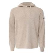 Ecoalf Hoodie Beige, Herr