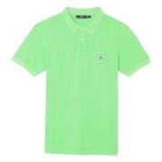 Jott Cherbourg Short Sleeve Polo Green, Herr