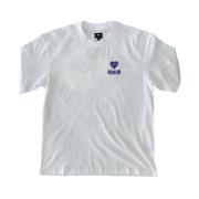 Edwin Logotryckt T-Shirt White, Herr