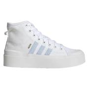 Adidas Nizza Bonega Mid Sneakers White, Dam