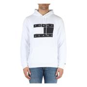 Calvin Klein Spray Classics Hoodie White, Herr