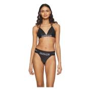 Calvin Klein Intense Power Bikini Top Black, Dam