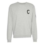 Converse Chuck Retro Graphic Crew Hoodie Gray, Herr