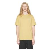 Converse Klassisk Passform Vänster Bröst Stjärna T-shirt Yellow, Herr