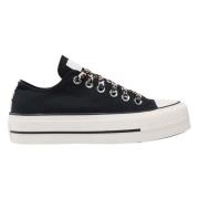 Converse Lona Sneakers Black, Dam