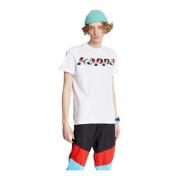 Kappa Kortärmad T-shirt White, Herr