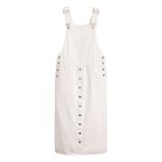 Levi's Jeansklänning Tico Dress White, Dam