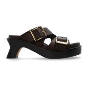 Loewe Ease klackmules Brown, Dam