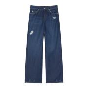 Marc O'Polo Jeans wide Blue, Dam