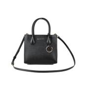 Michael Kors Medium Messenger Crossbody Handväska Svart Black, Dam