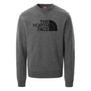 The North Face Drew Peak Lt Hoodie Gray, Herr