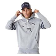 New Era New York Yankees Hoodie Gray, Herr