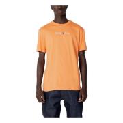 Tommy Jeans Stilfull Orange Print T-shirt Orange, Herr