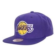 Mitchell & Ness Ground 2.0 Snapback Lakers Cap Purple, Unisex