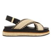 Gioseppo Platta Sandaler Multicolor, Dam