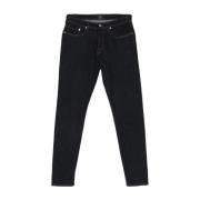 PS By Paul Smith Svarta Tapered Fit Denim Jeans Black, Herr