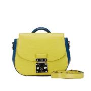 Louis Vuitton Vintage Pre-owned Laeder louis-vuitton-vskor Yellow, Dam