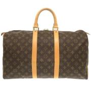 Louis Vuitton Vintage Pre-owned Canvas louis-vuitton-vskor Brown, Dam