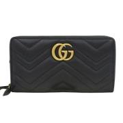 Gucci Vintage Pre-owned Laeder plnbcker Black, Dam