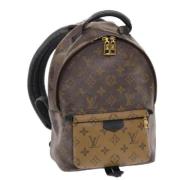 Louis Vuitton Vintage Pre-owned Canvas ryggsckar Black, Dam