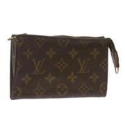 Louis Vuitton Vintage Pre-owned Canvas necessrer Brown, Dam