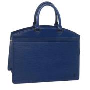 Louis Vuitton Vintage Pre-owned Laeder handvskor Blue, Dam