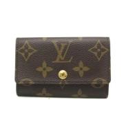 Louis Vuitton Vintage Pre-owned Canvas nyckelhllare Brown, Dam