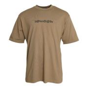 Balenciaga Vintage Crew Neck T-shirt Brun Brown, Herr