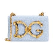 Dolce & Gabbana Axelväska DG Girls Blue, Dam