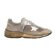 Golden Goose Mesh Dad-Star Sneakers med Suede Detaljer Gray, Herr