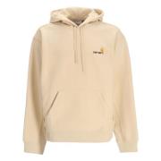 Carhartt Wip Huvtröja med amerikansk skrift Beige, Herr