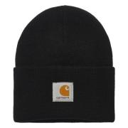 Carhartt Wip Akryl Klocka Ull Mössa Black, Unisex