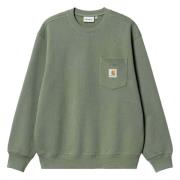 Carhartt Wip Ficka Sweat Hoodie Green, Herr