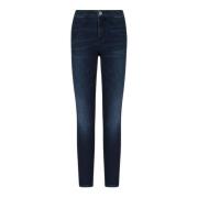 Armani Exchange Blå Slim Fit Jeans Blue, Dam