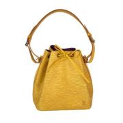 Louis Vuitton Vintage Pre-owned Laeder handvskor Yellow, Dam