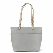 Michael Kors Pre-owned Pre-owned Tyg totevskor Gray, Dam