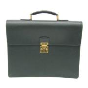 Louis Vuitton Vintage Pre-owned Laeder louis-vuitton-vskor Green, Dam