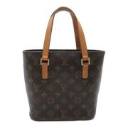 Louis Vuitton Vintage Pre-owned Canvas louis-vuitton-vskor Brown, Dam