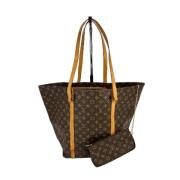 Louis Vuitton Vintage Pre-owned Canvas handvskor Brown, Dam