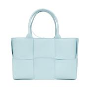 Bottega Veneta Arco Liten shopper väska Blue, Dam