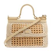 Dolce & Gabbana Axelväska Sicily Beige, Dam