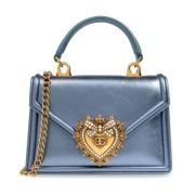 Dolce & Gabbana Axelväska 'Devotion Small' Blue, Dam