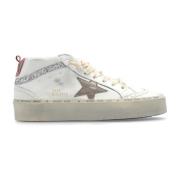 Golden Goose Sportskor Hi Mid Star Classic White, Dam